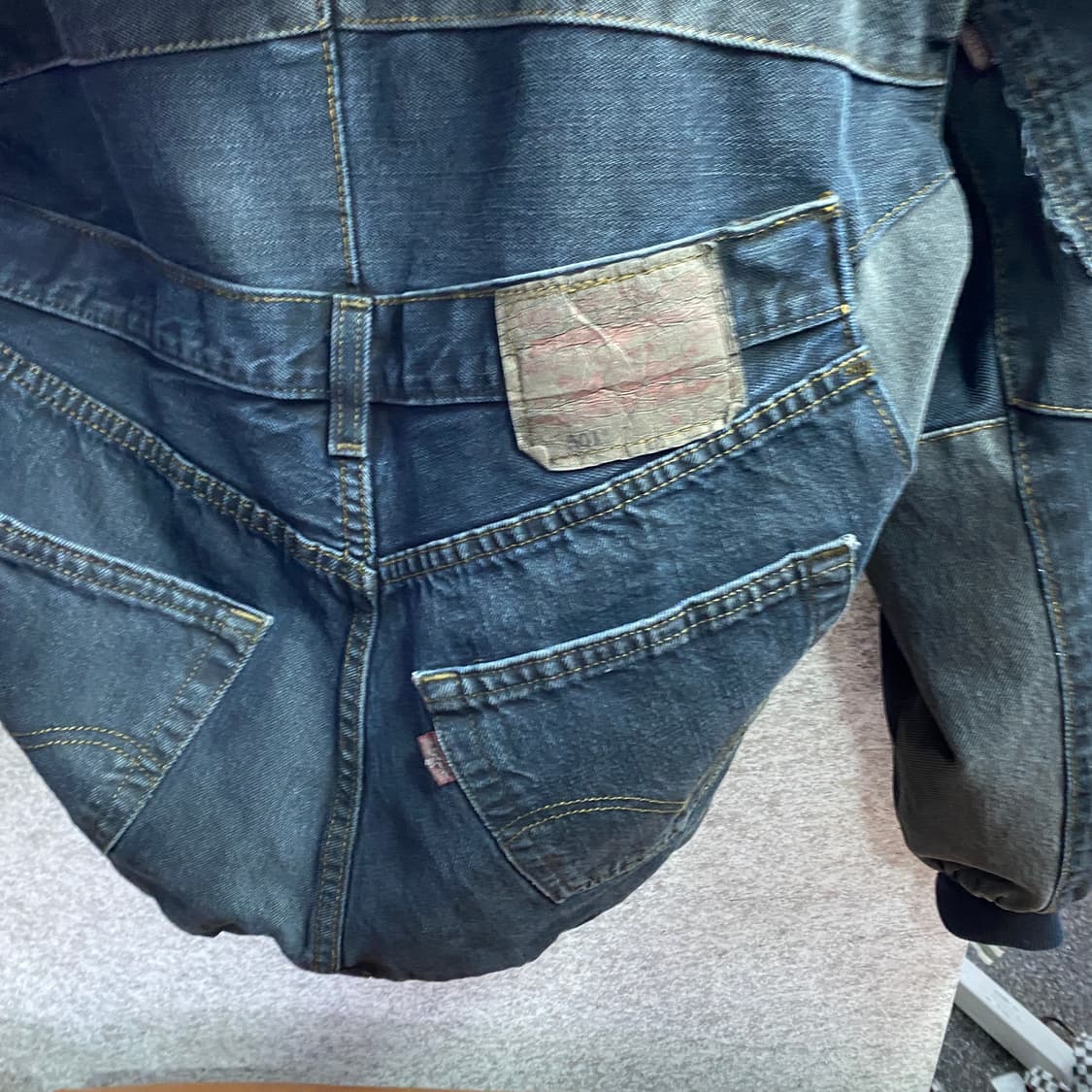 리바이스 빈티지 커스텀 후드 데님자켓  B4381 상품이미지5