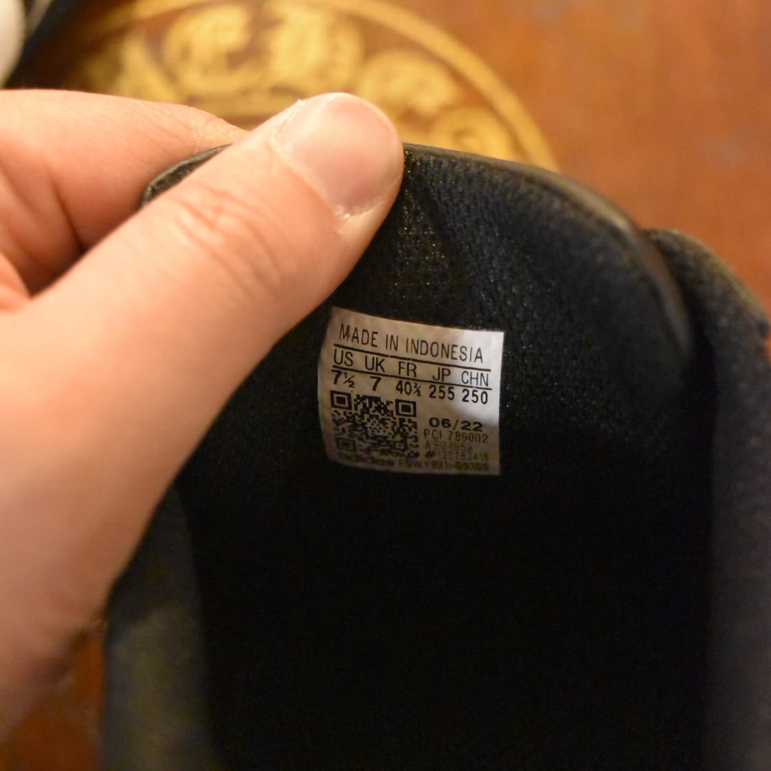 Adidas Super star Black 255 Size 상품이미지6