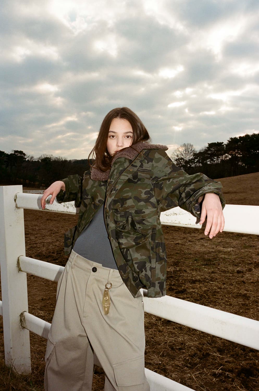 [M] yiyae 카고 팬츠 베이지 상품이미지1