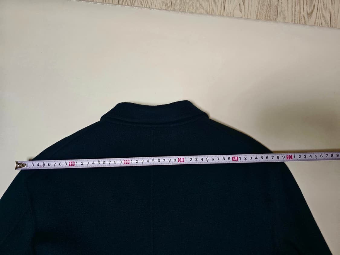 타임옴므 다크그린 캐시미어 코트 상품이미지5