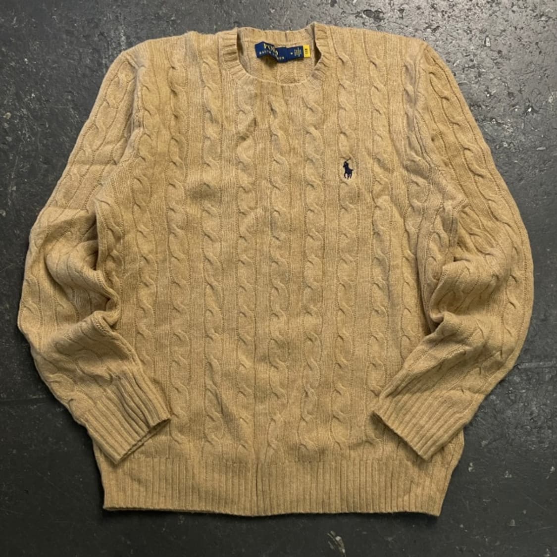 95 폴로 꽈배기 니트  상품이미지1