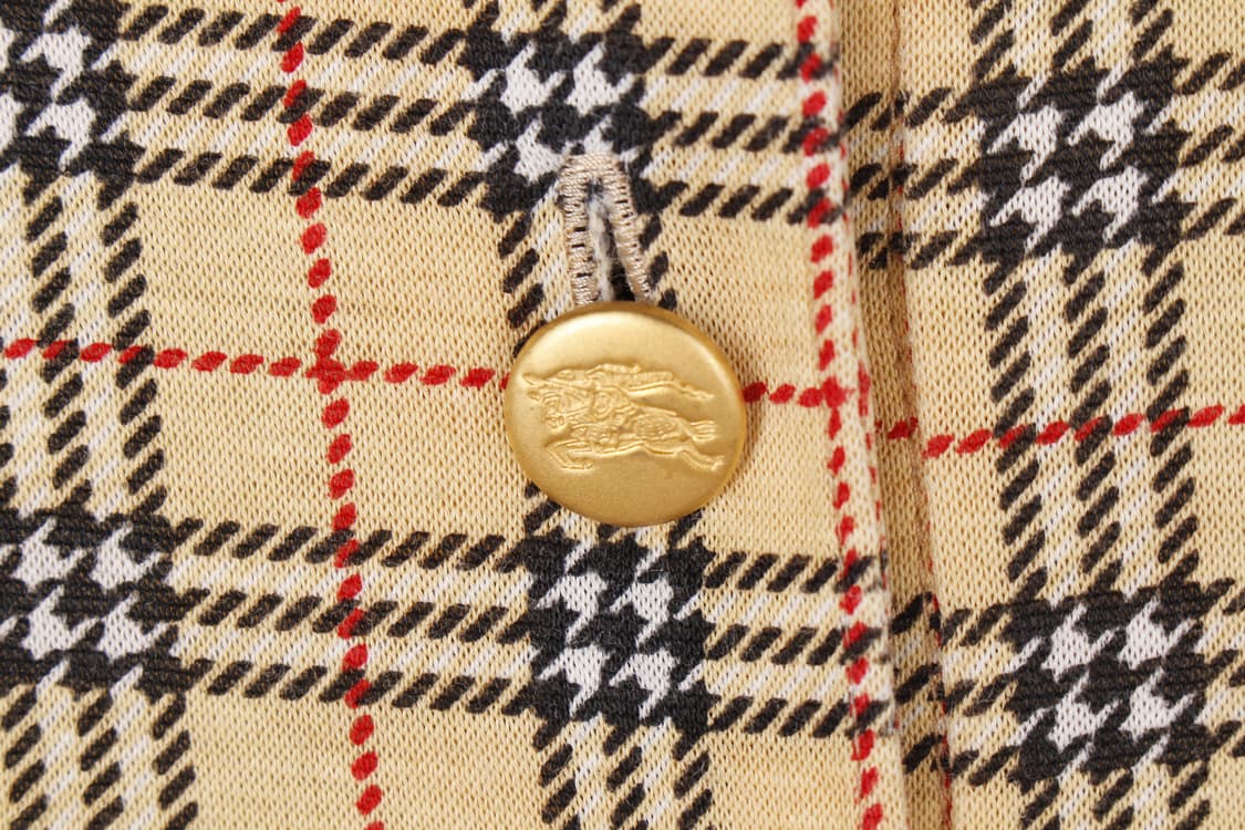 90s 빈티지 버버리 커스텀 크롭 티셔츠 WOMAN_M 상품이미지5