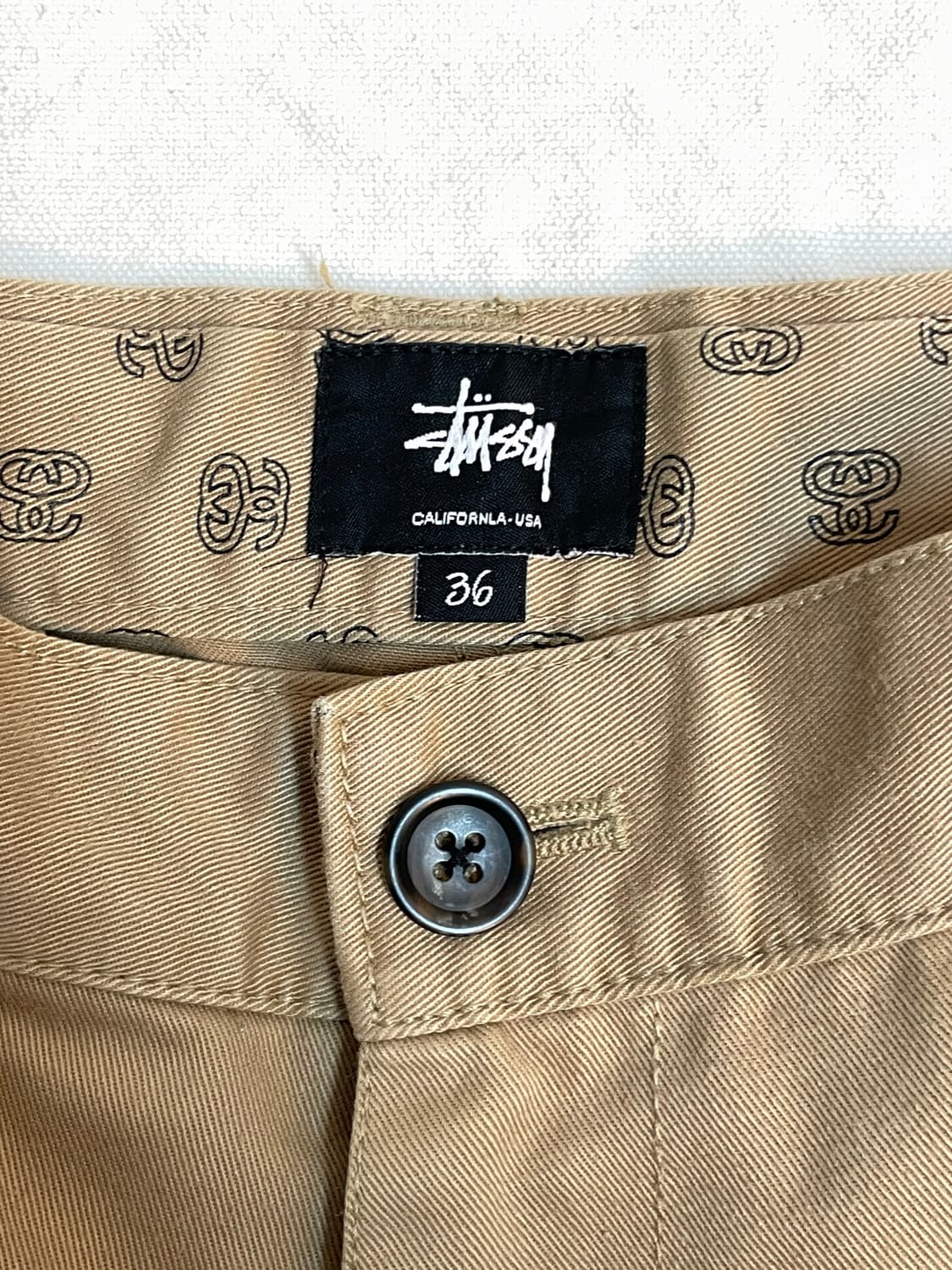 스투시 코튼 팬츠 상품이미지6