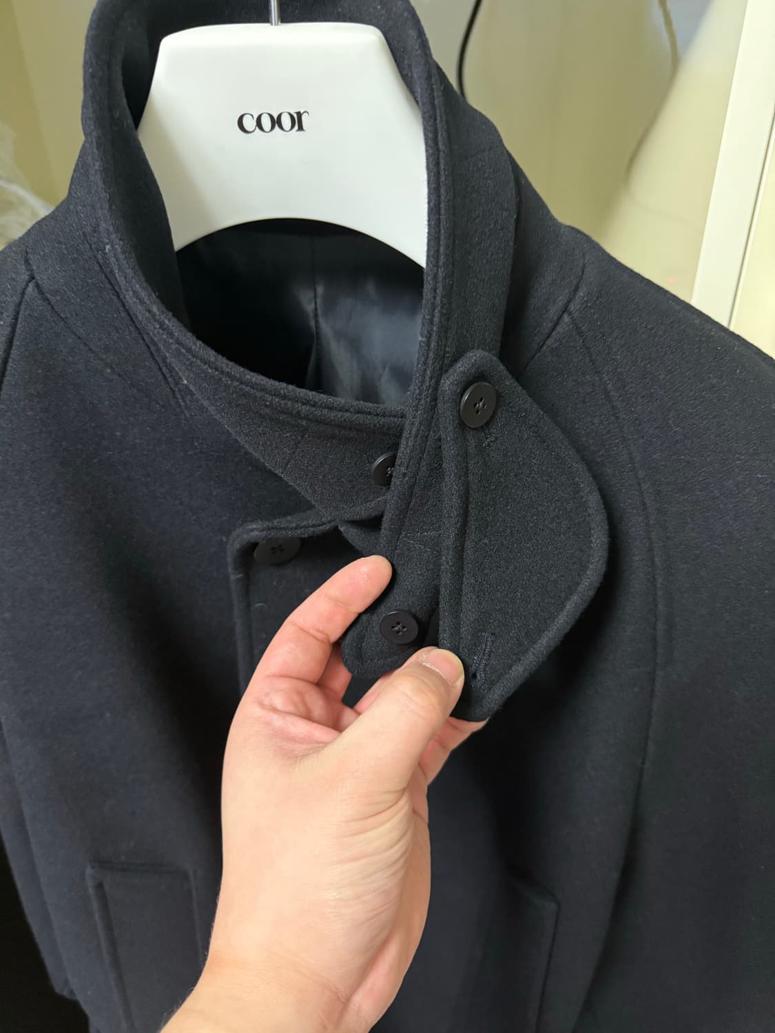 이얼즈어고 타임리프 싱글 코트(다크네이비) /L(라지) 상품이미지5