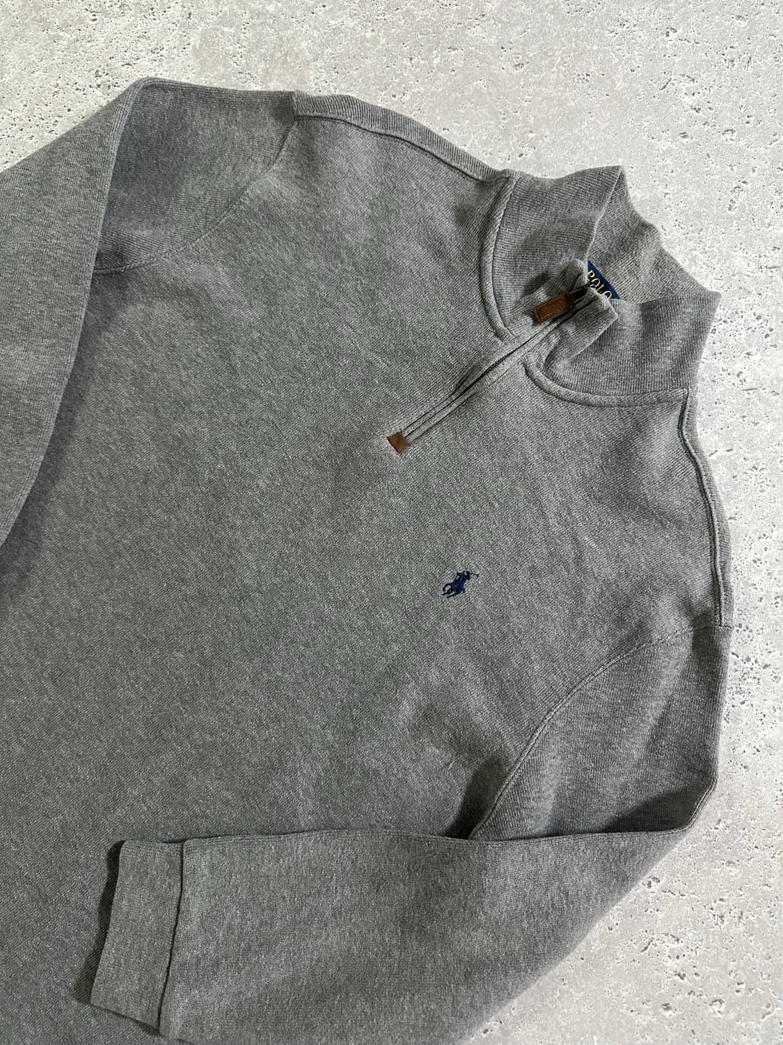 폴로 랄프로렌 그레이 하프집업 상품이미지1