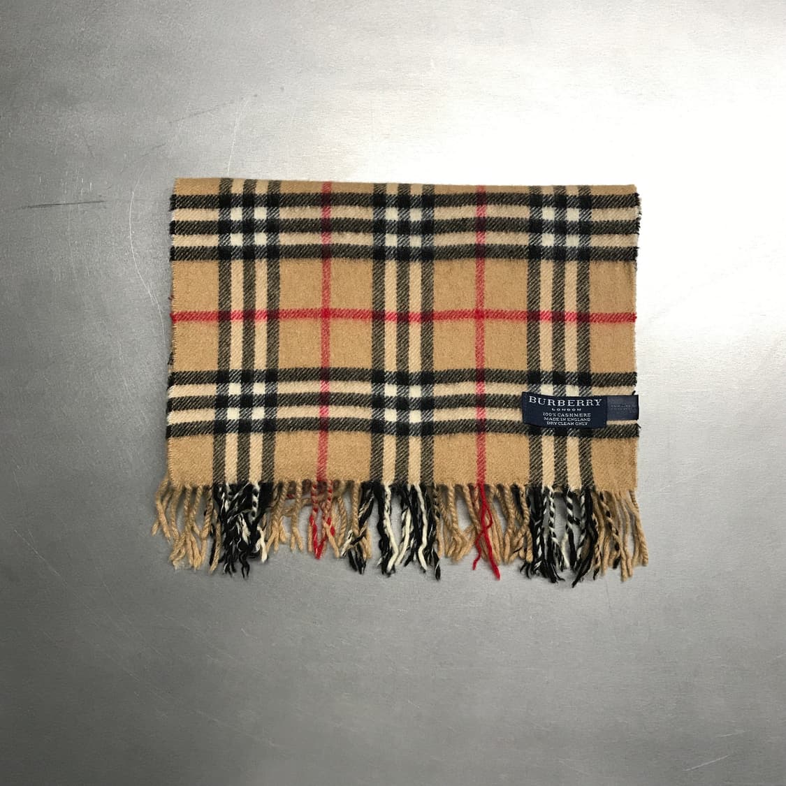 버버리 정품 캐시미어 머플러 베이지 상품이미지2