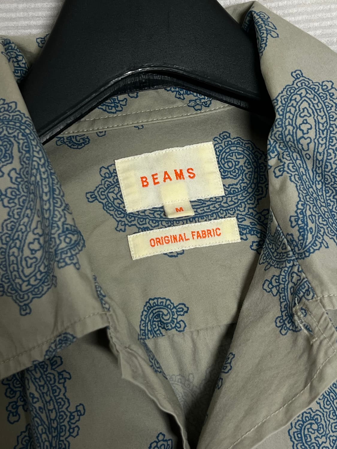 Beams 페이즐리 셔츠 상품이미지4