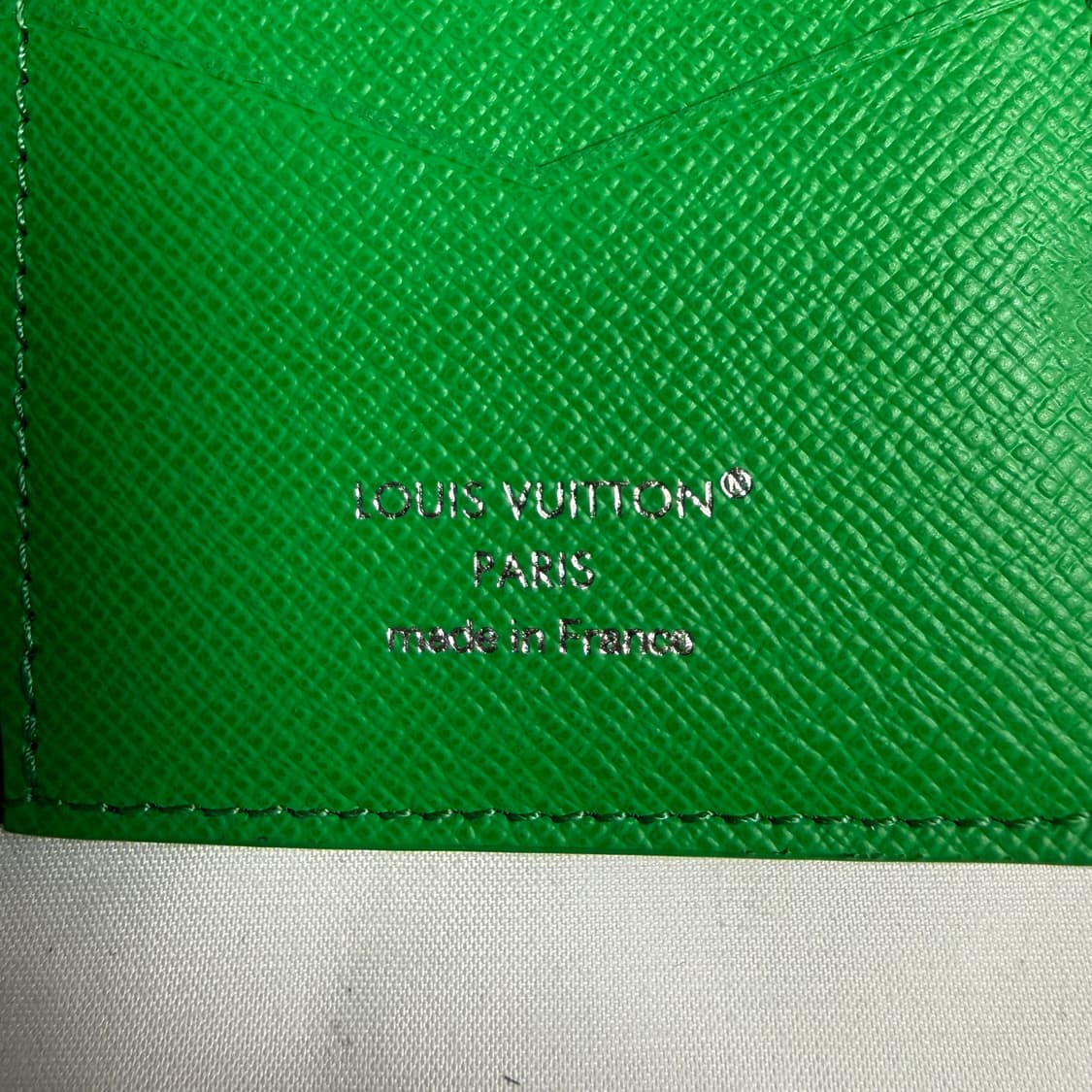 [신형각인] 루이비통 모노그램 스포츠 포켓 오거나이저 카드지갑 골프 그린 상품이미지7