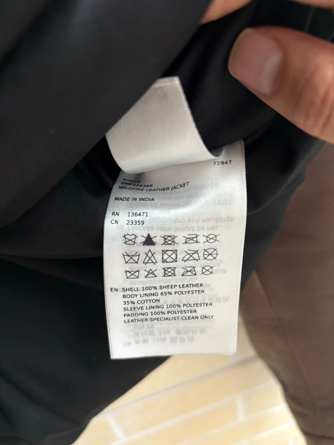 데우스엑스마키나 - 램스킨 레더 트러커 상품이미지6