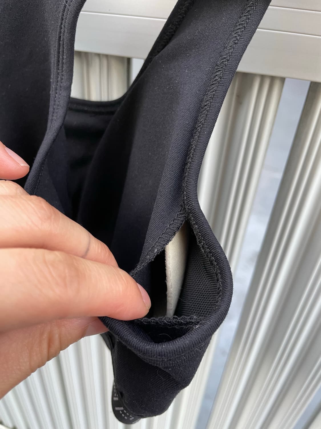 (빈티지)레어 Bape 베이프 로고밴딩 우먼스 레이서백 브라 탑 상품이미지6