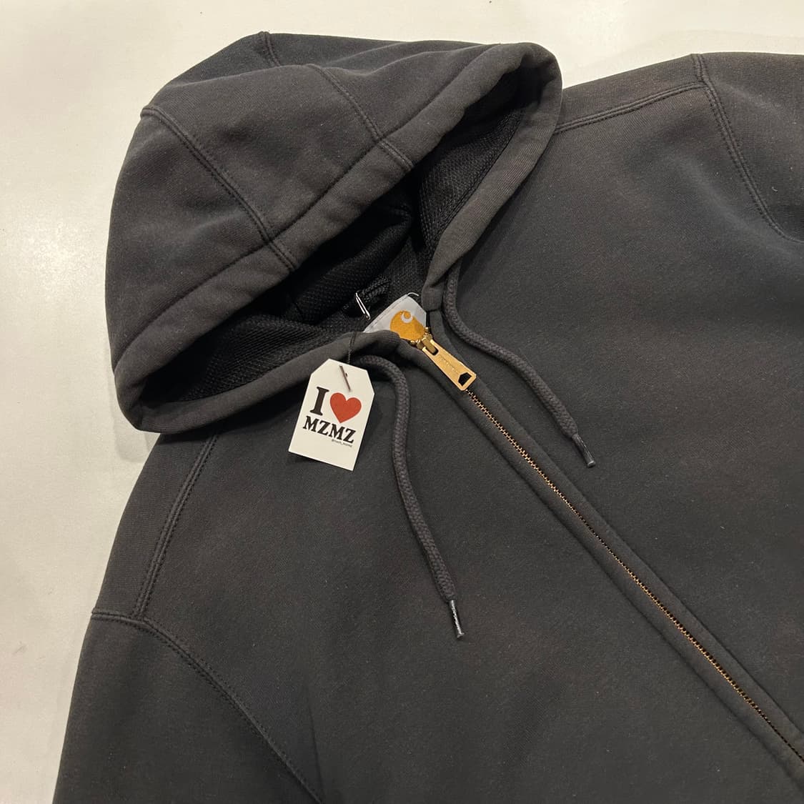 [S] 17fw 칼하트 레인디펜더 후드집업 블랙 A379 상품이미지5