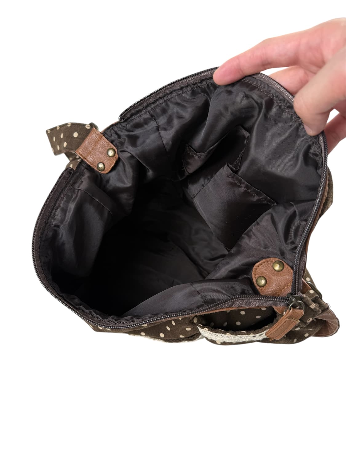 JPN 레이스 도트 숄더백 상품이미지6