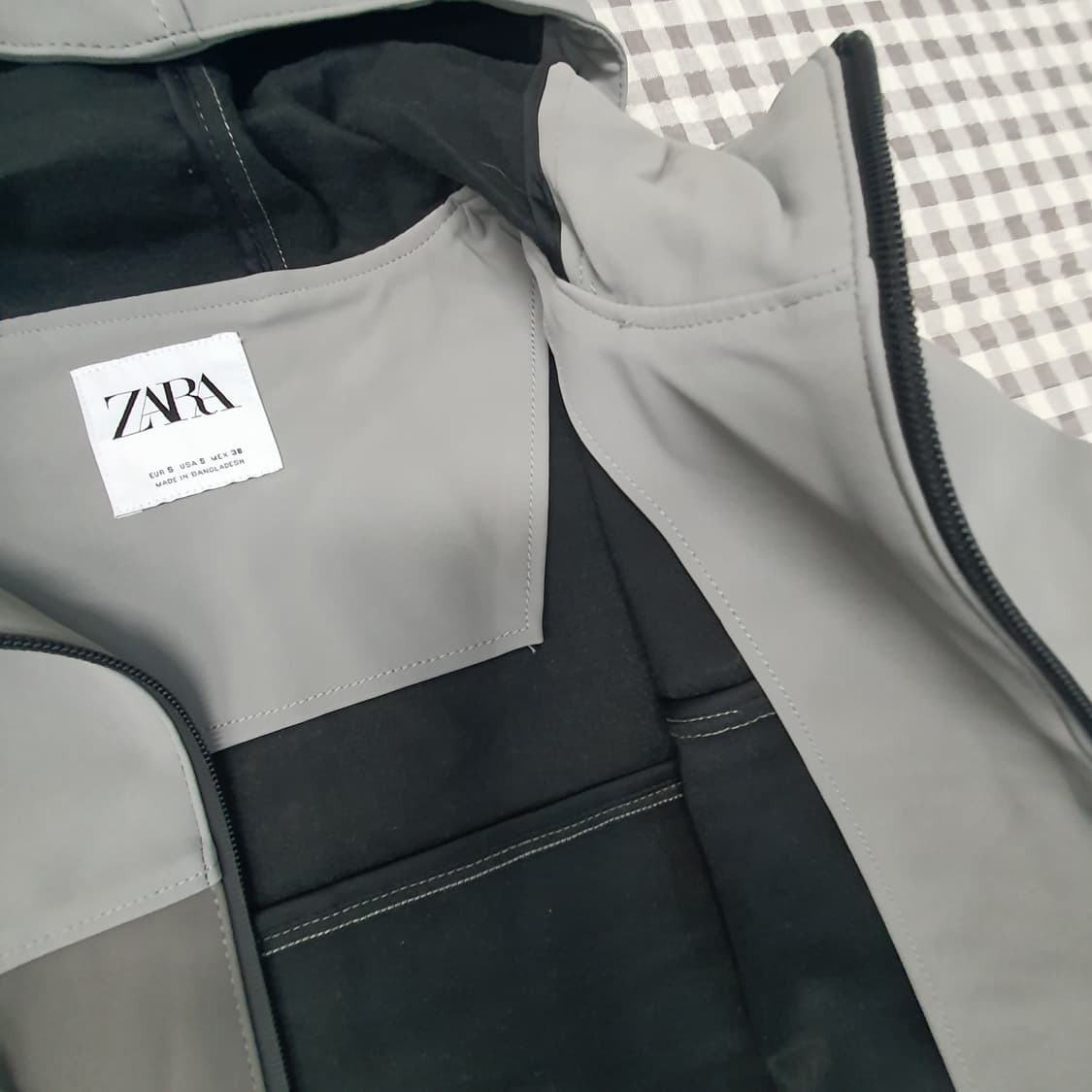 자라 바람막이 후드집업 자켓 남자95 상품이미지6