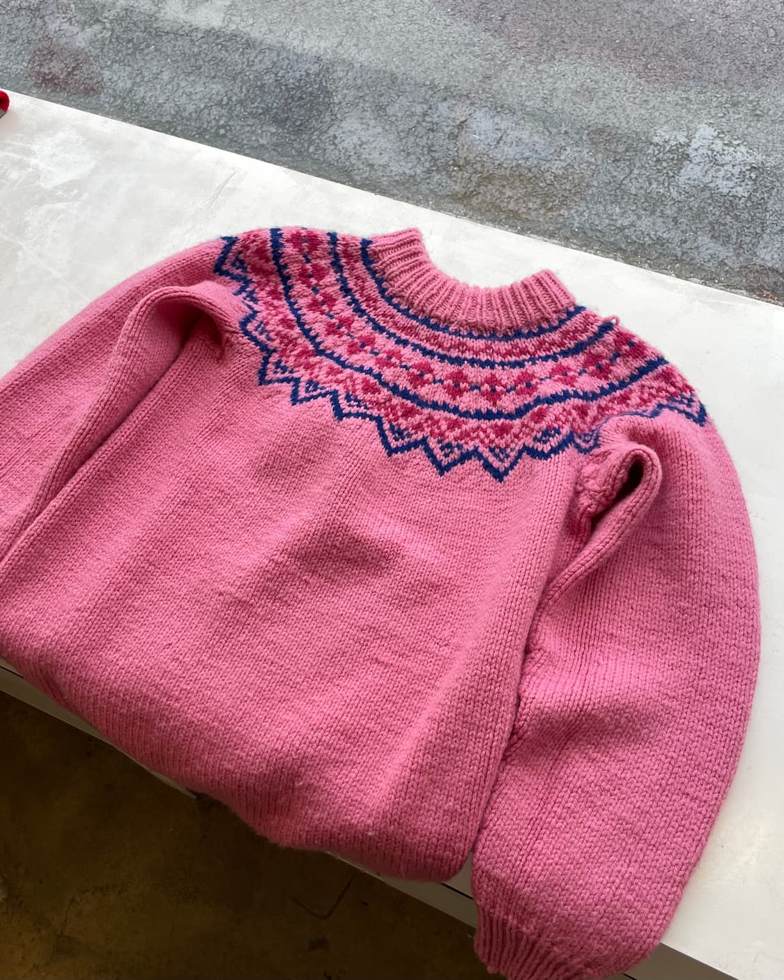 Vintage Hand made Wool Sweater 💕 상품이미지5