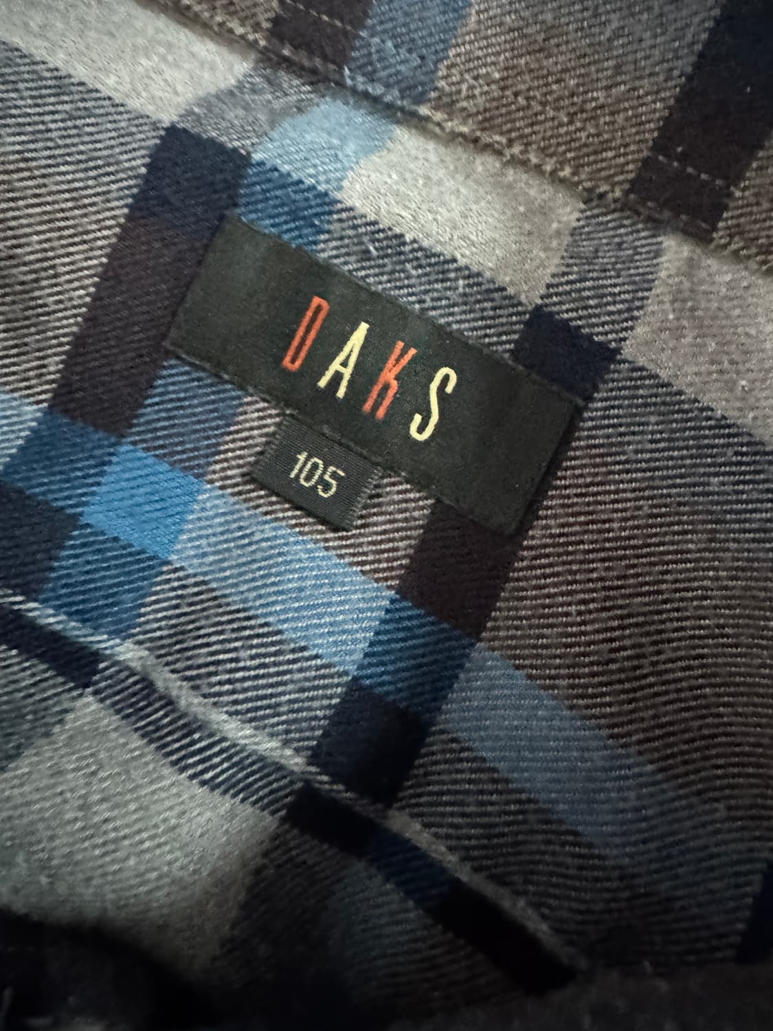 닥스 daks 노바체크 이쁜  코튼 셔츠 L ~ XL 상품이미지3