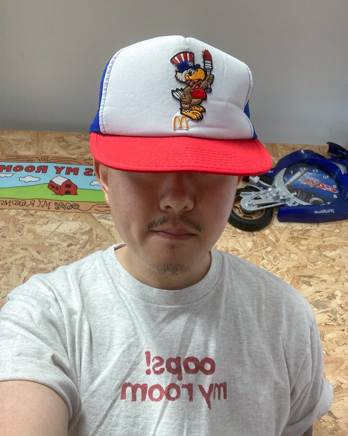 1984 맥도날드 Los Angeles Olympic 트러커 매쉬 캡 상품이미지7