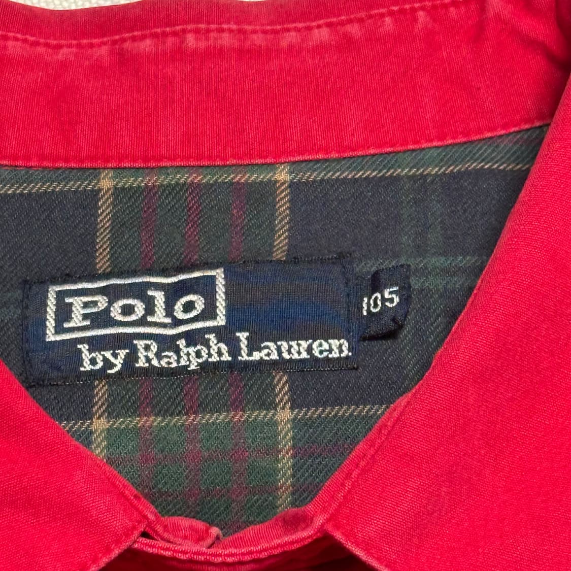 Polo Ralph Lauren 레드 코튼 스윙탑 해링턴 자켓 상품이미지3
