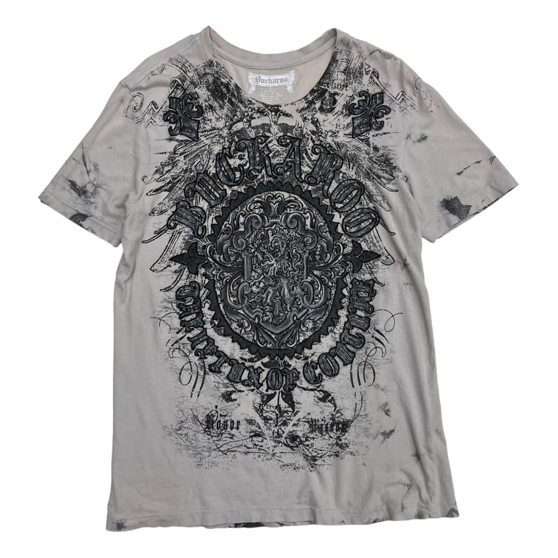 버커루 락시크맛 빅로고 베이지 반팔 L 상품이미지3