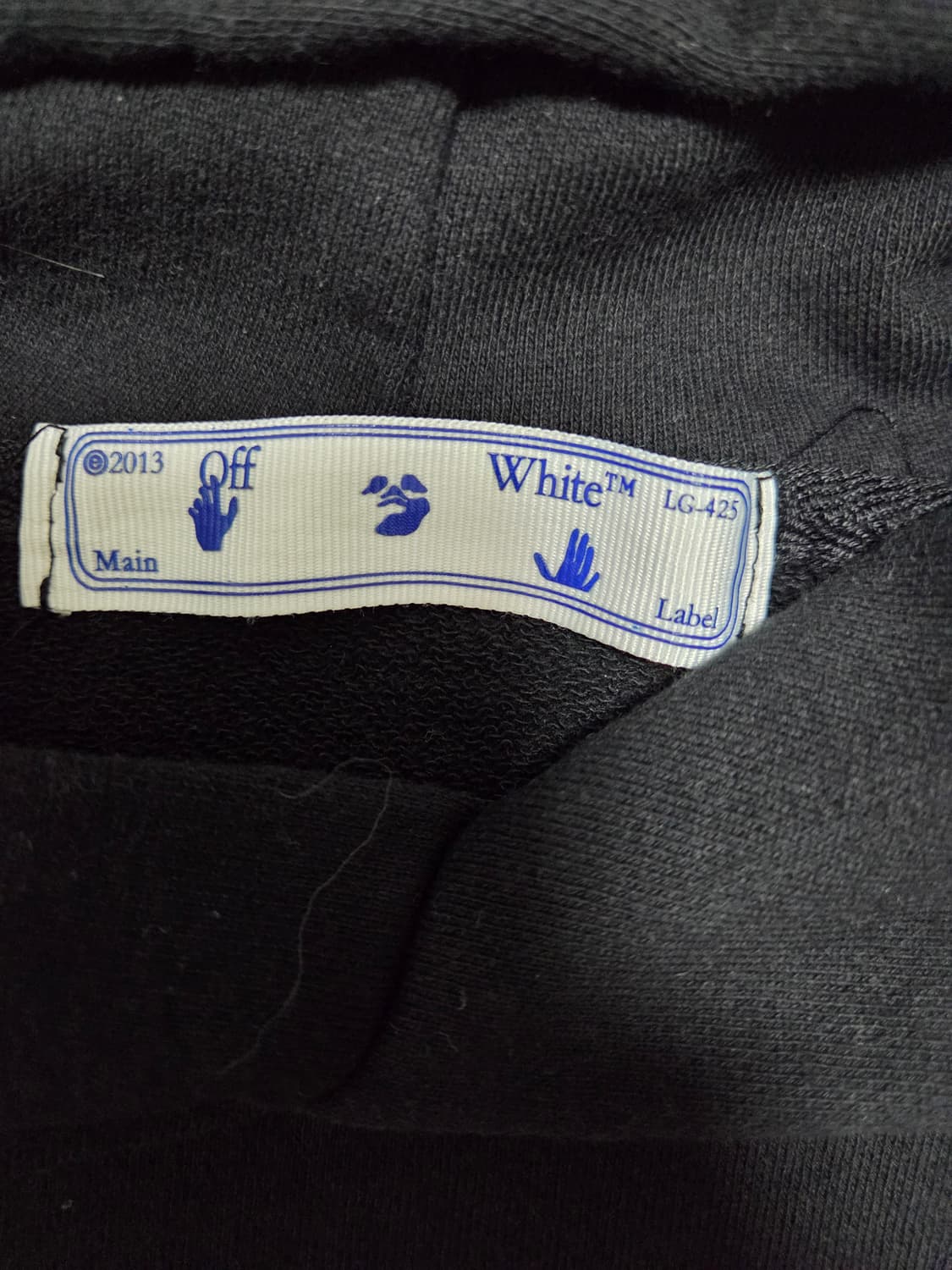 오프화이트 애로우 프린트 후드티 상품이미지5