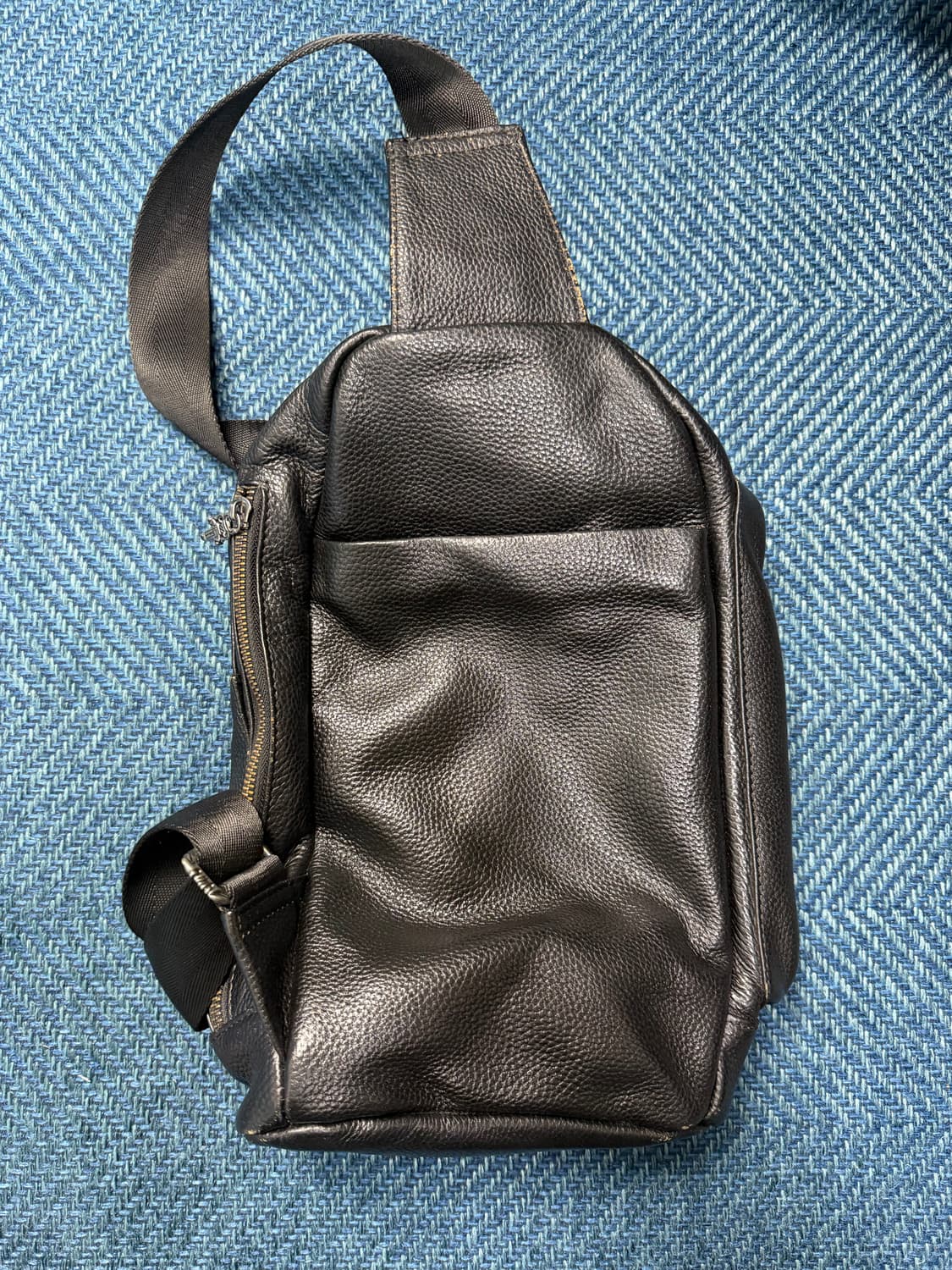 [유니크 디자인] 크롬하츠 스타일 레더 크로스백 상품이미지2