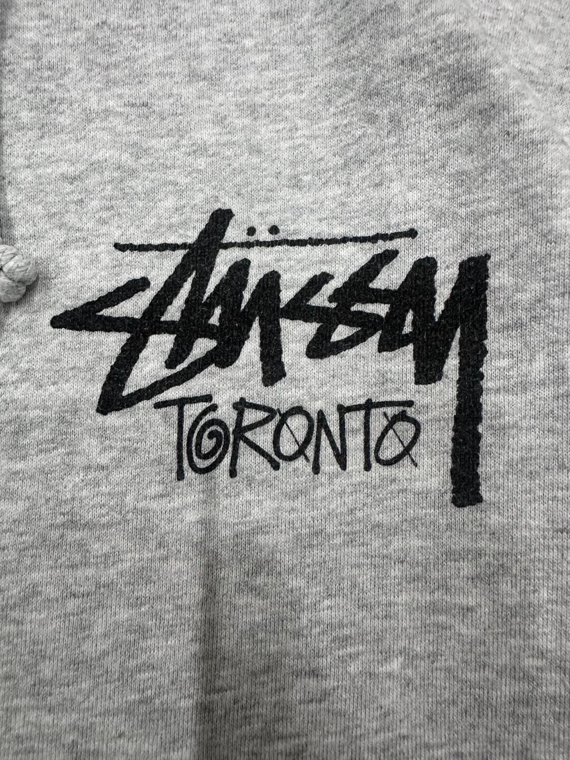 스투시 토론토 회색 후드티 상품이미지4