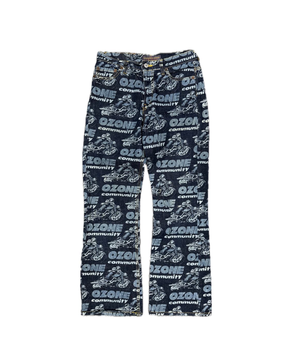 Ozone Community all over printed denim 상품이미지1