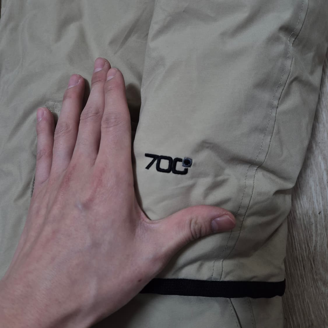 아이더 키즈 오즌 덕다운 700 후드 롱패딩 150(12-13세) 상품이미지5