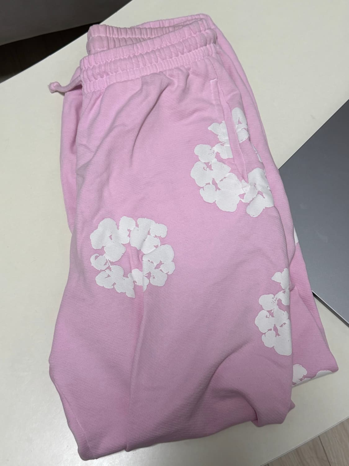 데님티어스 핑크 팬츠 xs size 상품이미지1