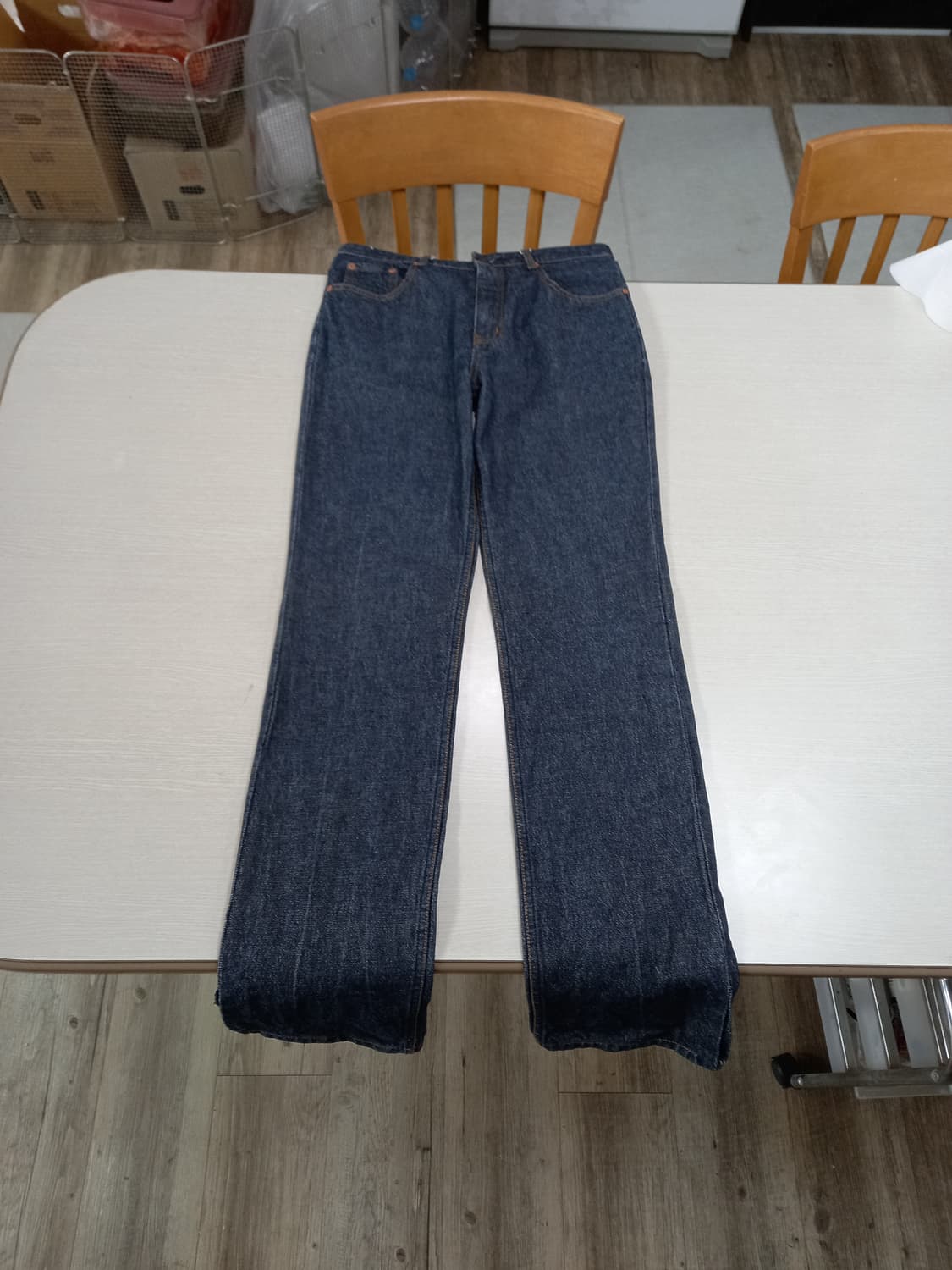 29 빈티지 리바이스 일자진 진청 29-572 상품이미지1