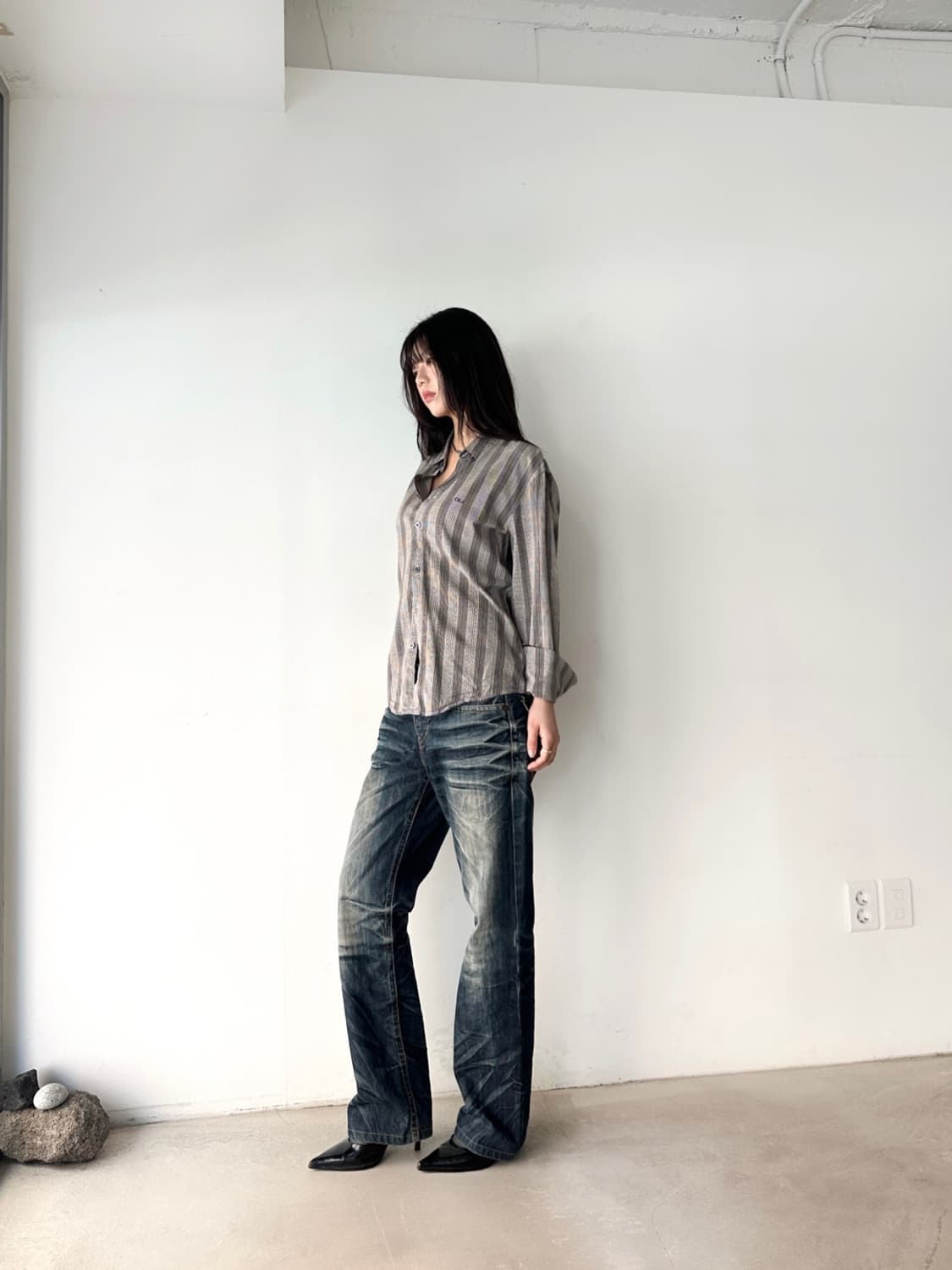 CALVIN KLEIN JEANS Basic check shirt 상품이미지1