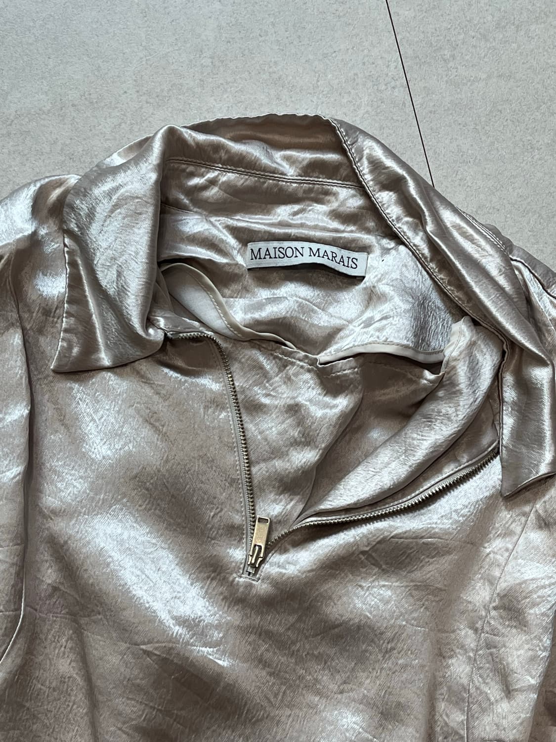 메종마레 Aesthetic 집업 베이지 34 상품이미지4