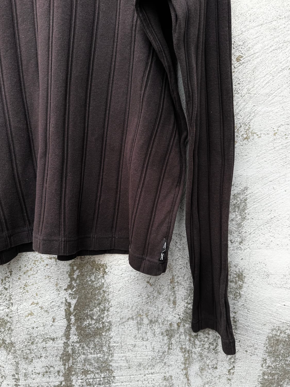 ~00‘s Armani Exchange ribbed knit top 상품이미지2