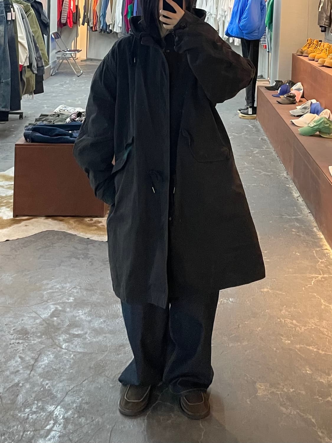 프리즘웍스 M65 블랙 파카 H2165 상품이미지1