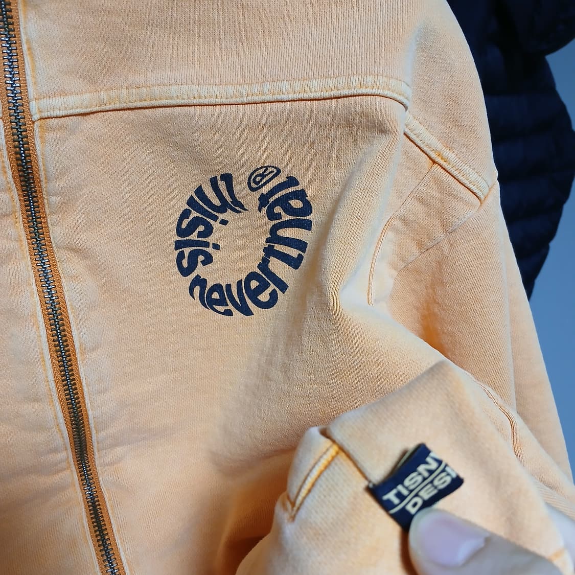 디스이즈네버댓 튼튼한 원단 오버사이즈 스웻자켓 상품이미지9