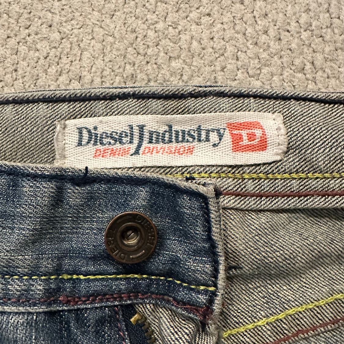 00s 디젤 Diesel Industry 빈티지 데님 팬츠 상품이미지4