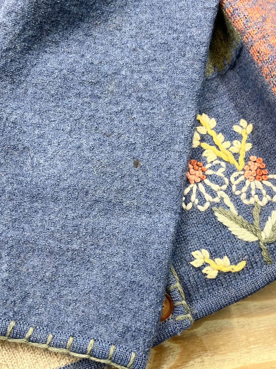 Tabi International 패치워크 울 가디건 상품이미지7