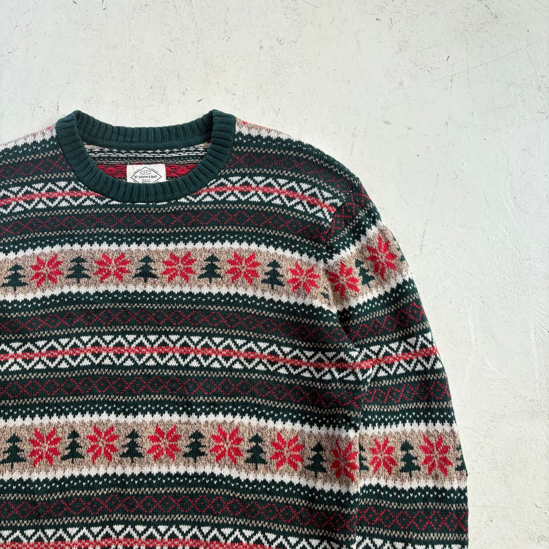 ST JOHNs BAY 빈티지 스웨터 니트 L 상품이미지2