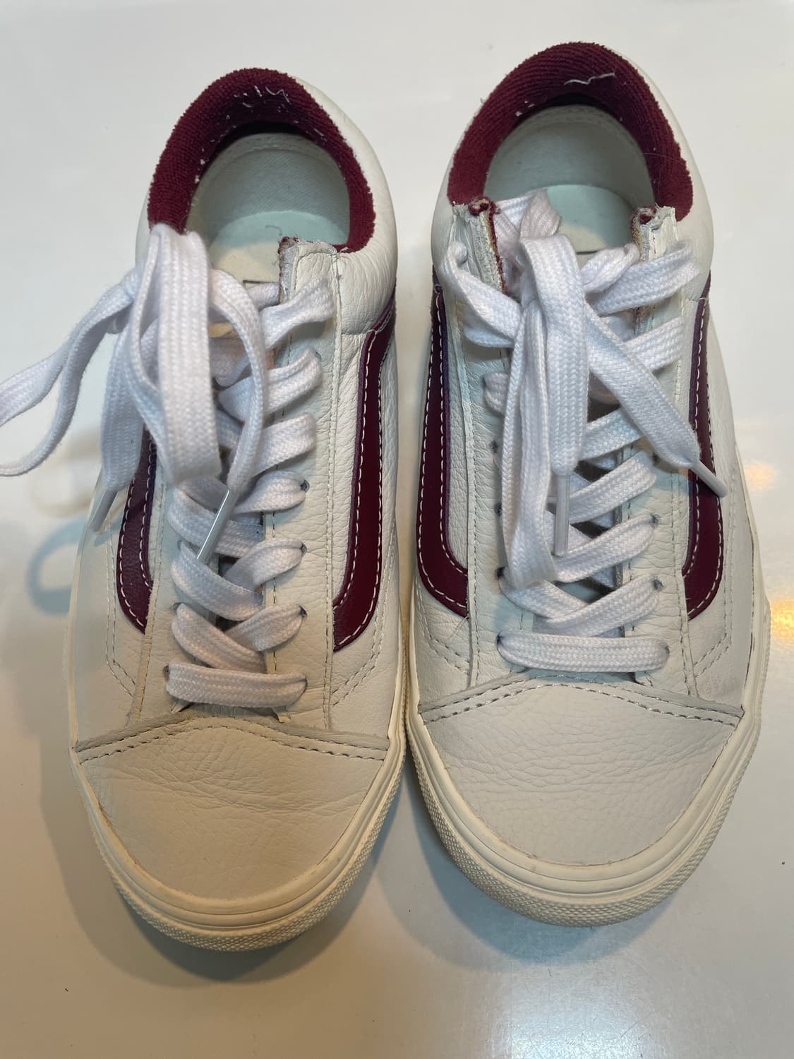 반스 올드스쿨 레더 스니커즈220 상품이미지3