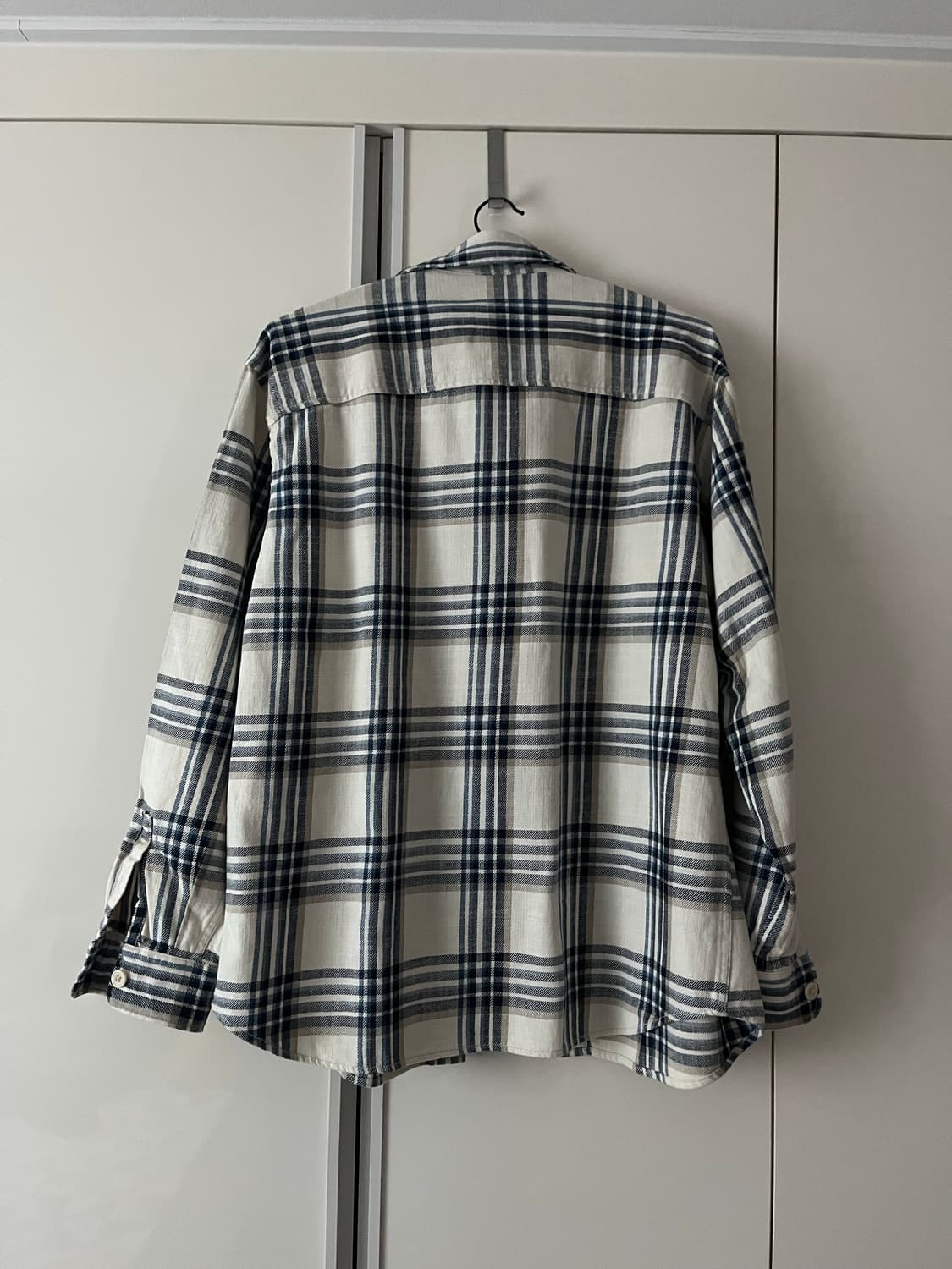 유니클로 플란넬 체크셔츠 M 상품이미지2