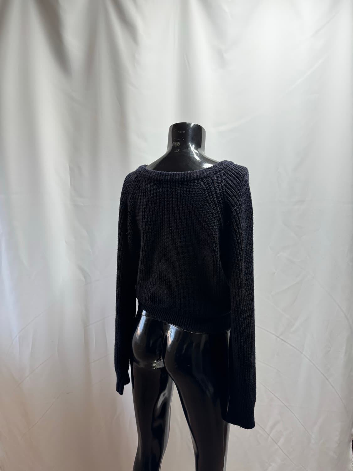 nick nicole / 리브드 컷 아웃 니트 상품이미지3