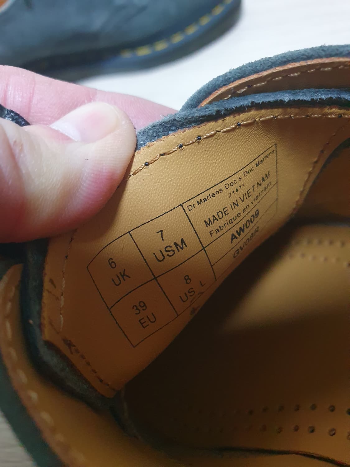 닥터마틴 1461 스웨이드 로퍼 250 상품이미지10