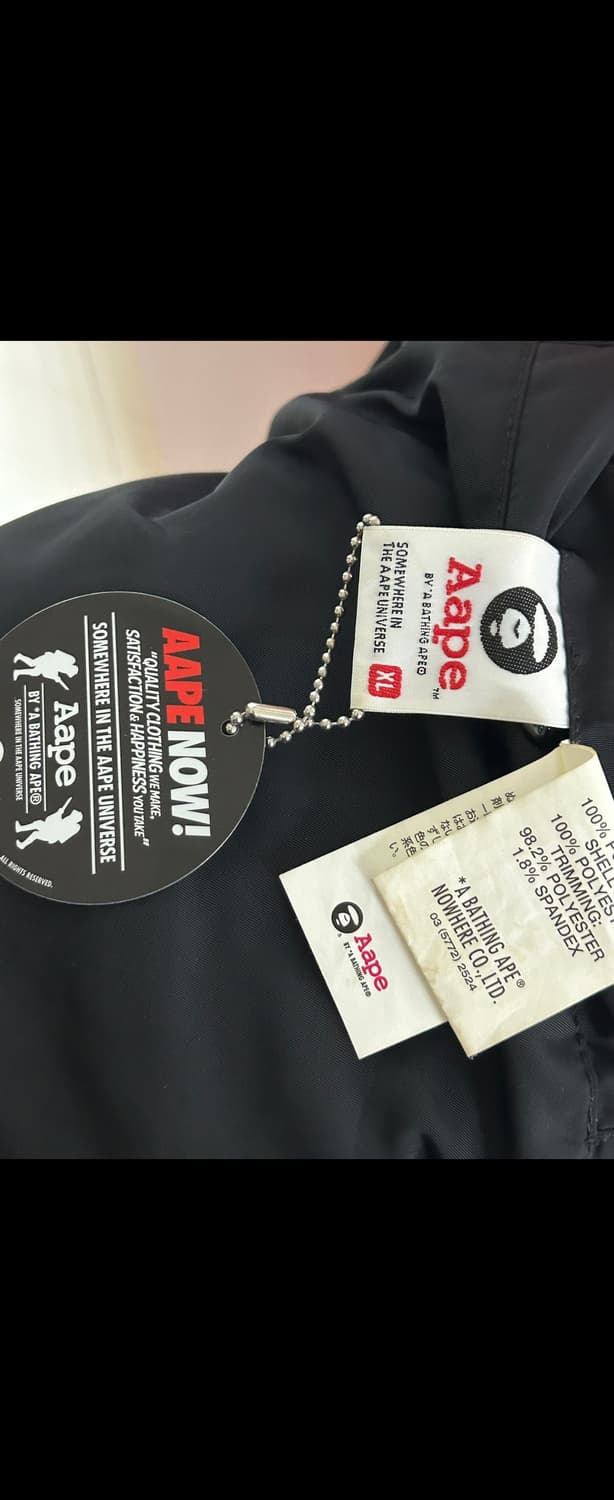 에이프 베이프 항공점퍼 블루종 정품 XL사이즈 상품이미지7