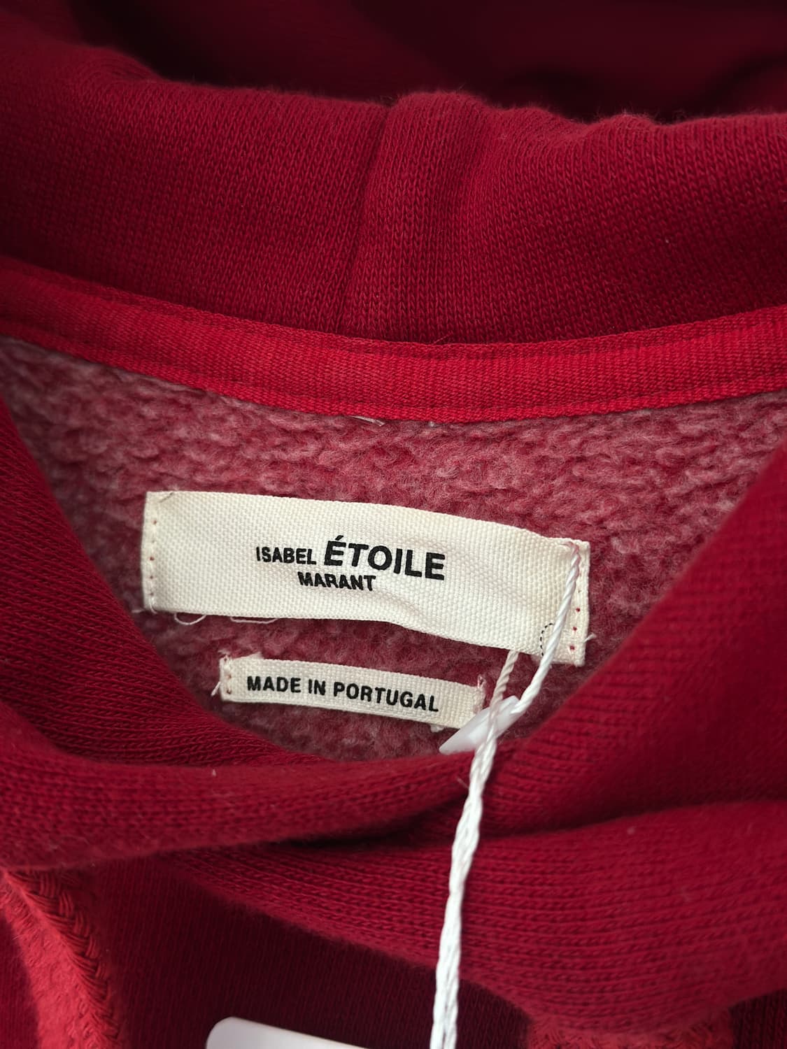 이자벨마랑 말리부 레드 후드 티셔츠  상품이미지5