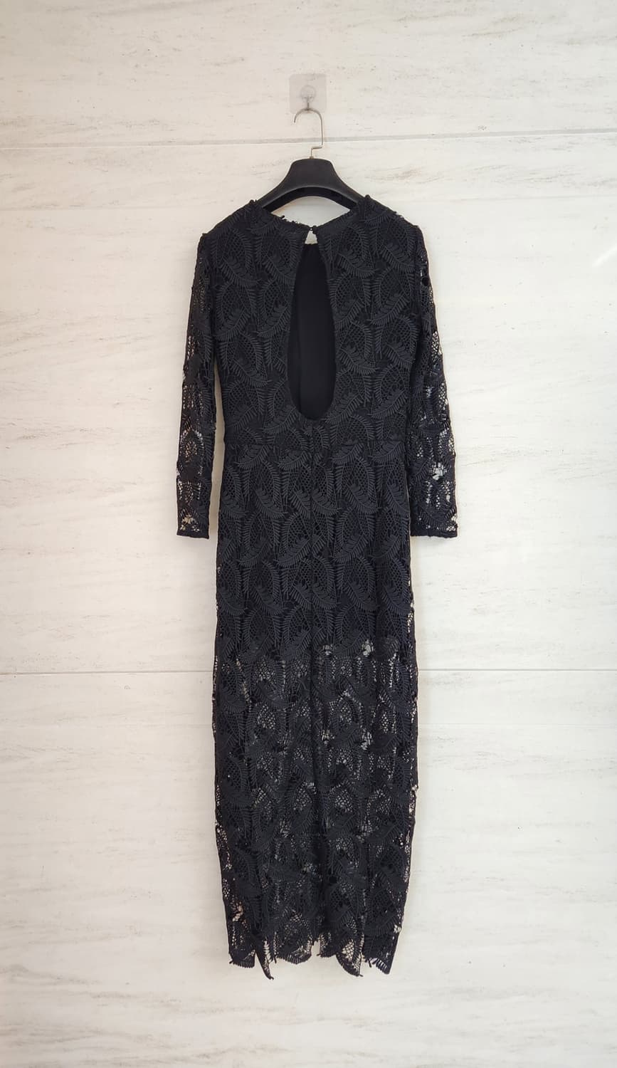 마쥬 레이스 백오픈 롱원피스 2사이즈 상품이미지7