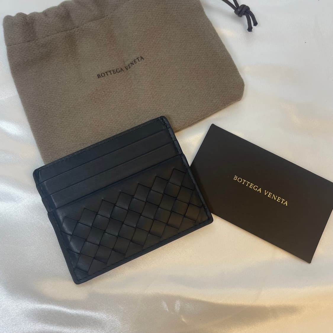 보테가 베네타 블랙 카드지갑 (더스트+카드) 상품이미지1