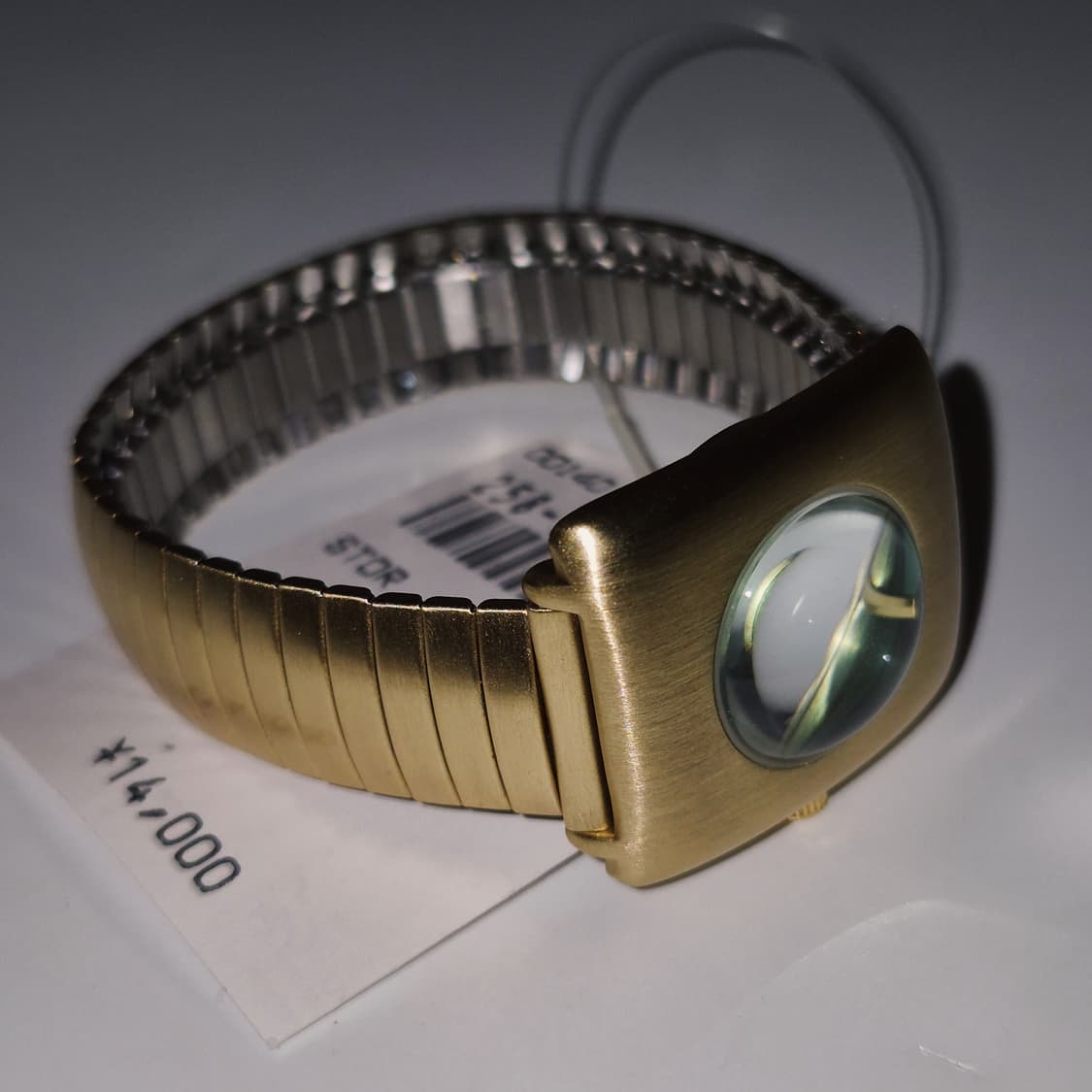 90s 영국 스톰 그린 스퀘어 반구 팔찌 시계 상품이미지7