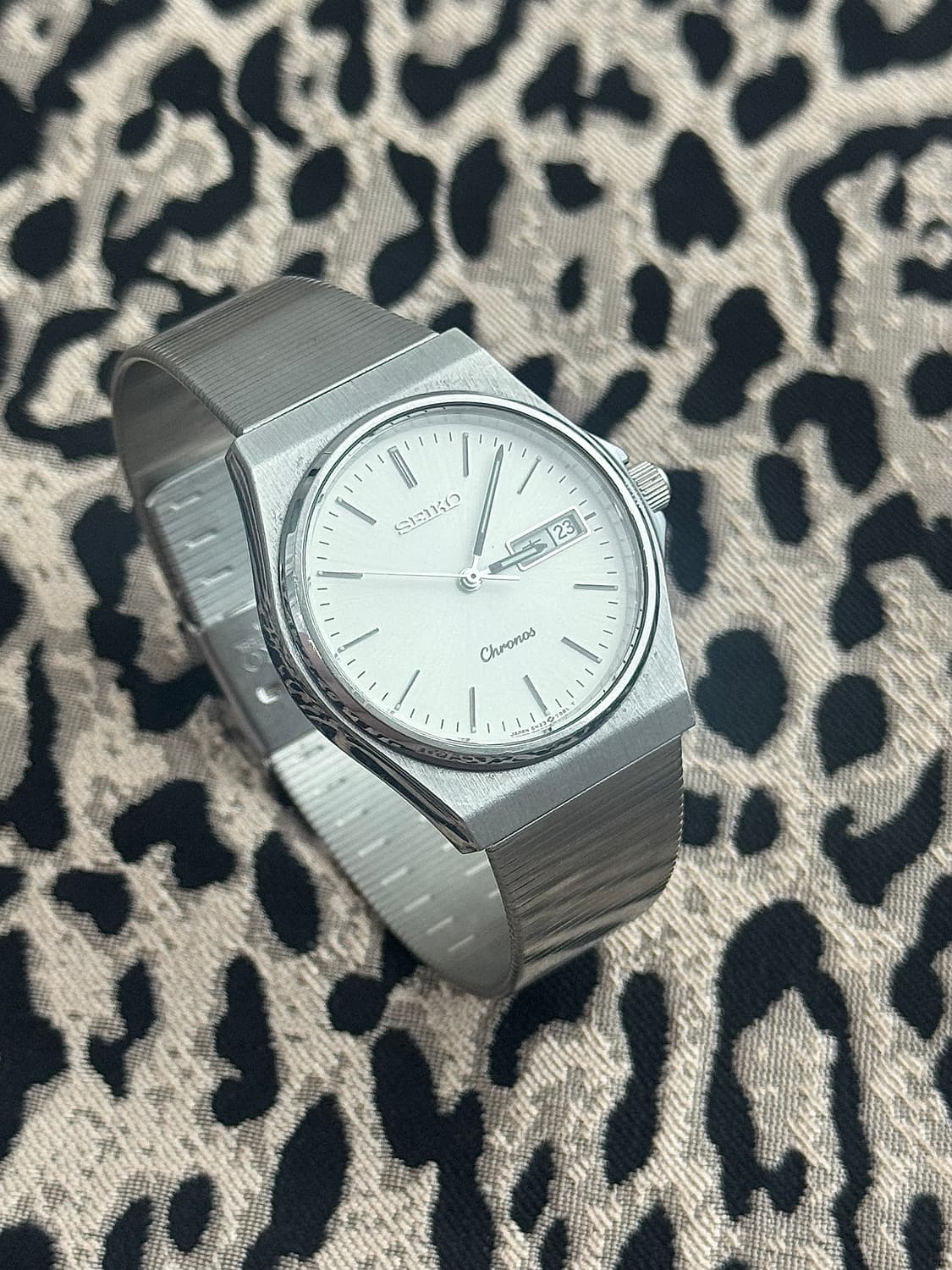 80s 빈티지 세이코 크로노스 쿼츠 상품이미지4