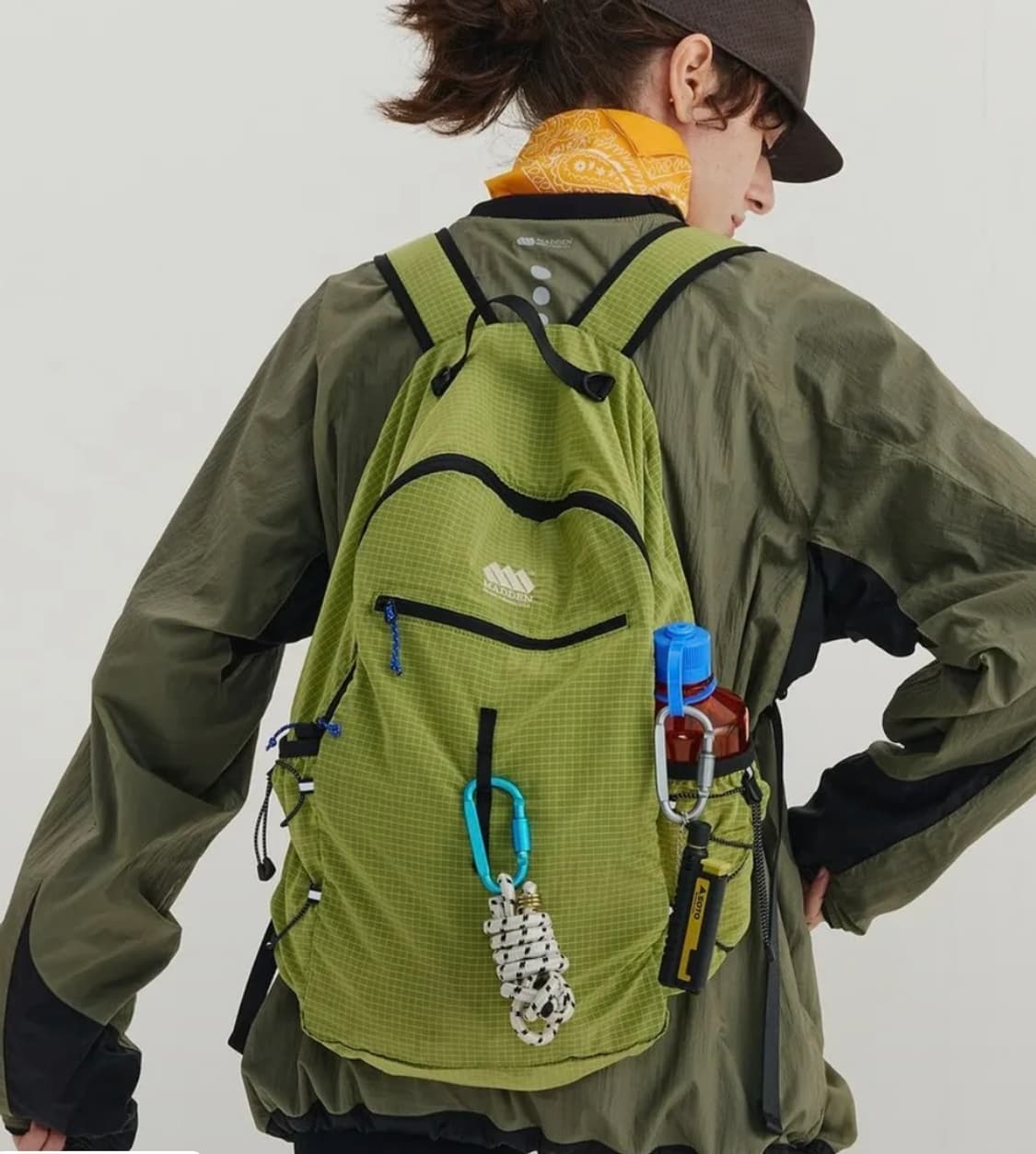 매든 욜리 립스탑 백팩 그린 상품이미지5