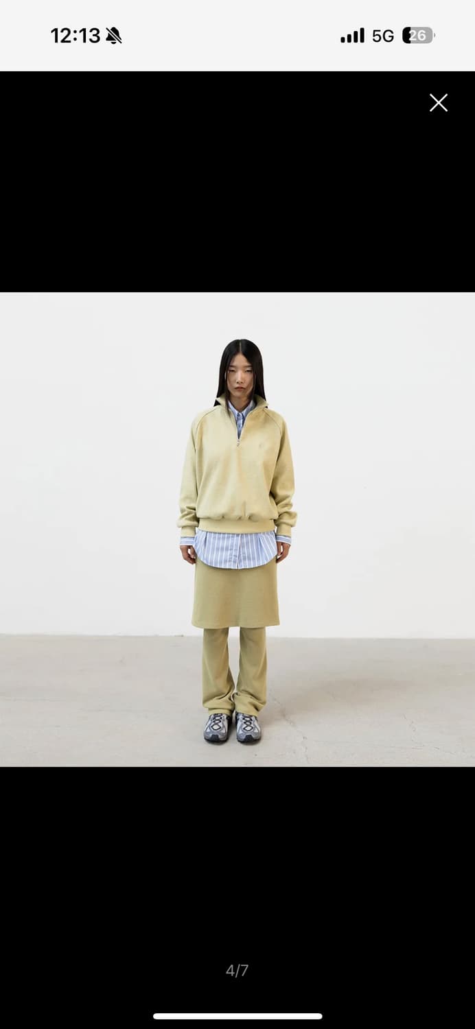 999휴머니티 하프집업 니트 상품이미지4