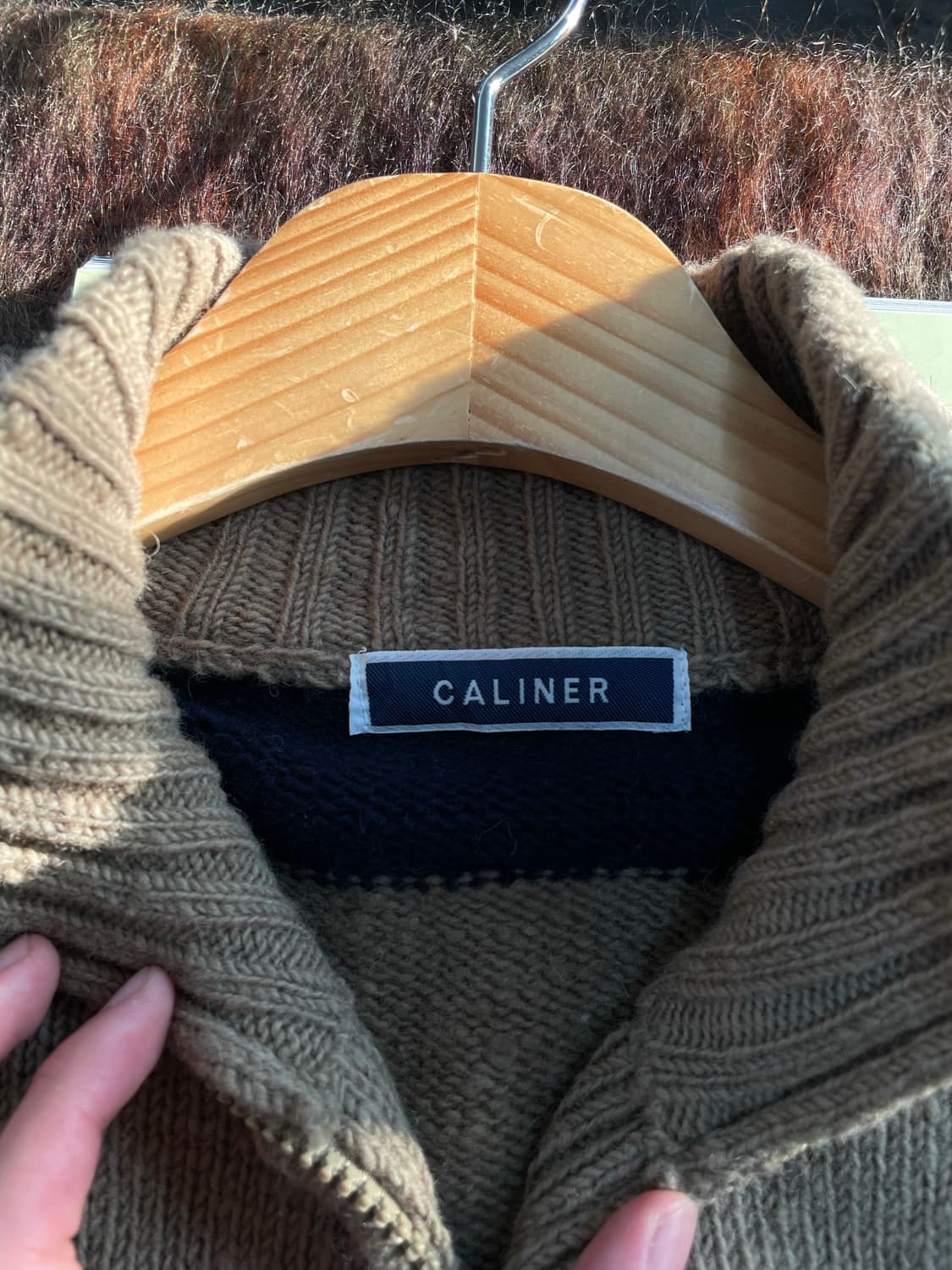 빈티지 니트 집업자켓 상품이미지6